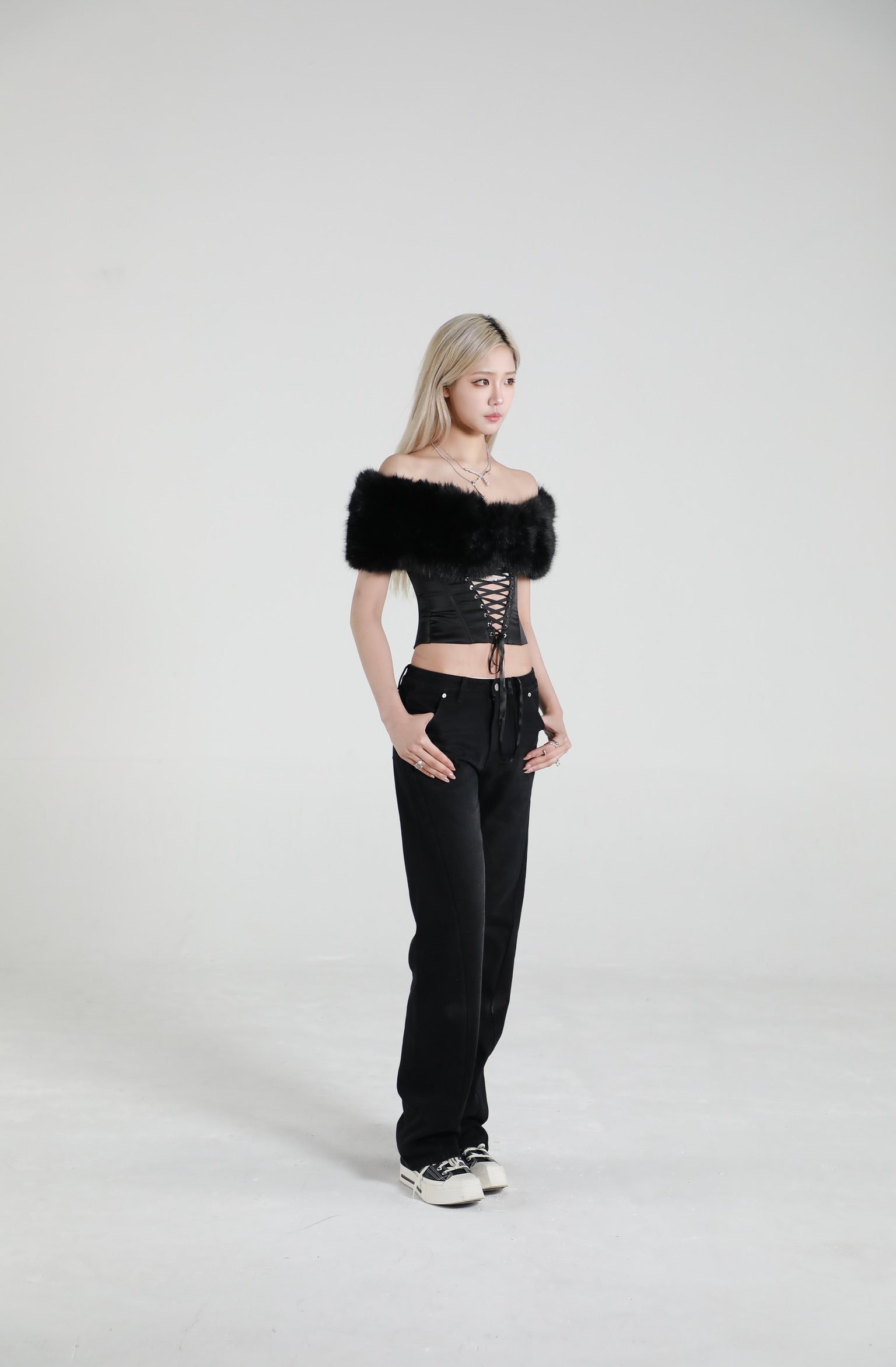Eco Faux Fur Stole