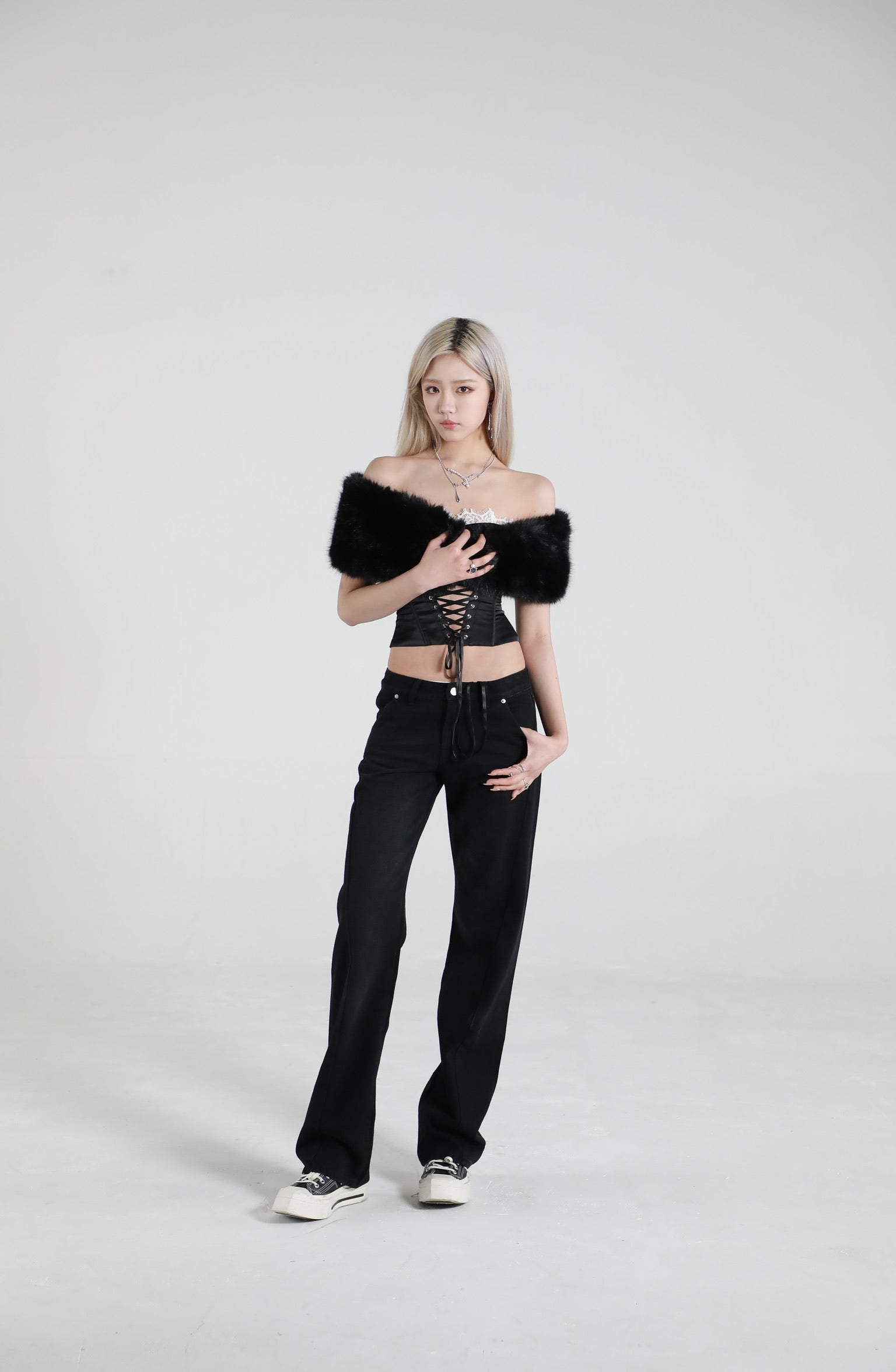Eco Faux Fur Stole